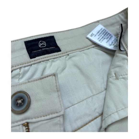 AG (Adriano Goldschmied) Tristan khaki pants tailored trouser pant 29R - Picture 7 of 10